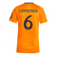 Real Madrid Eduardo Camavinga #6 Replika Bortatröja Dam 2024-25 Kortärmad